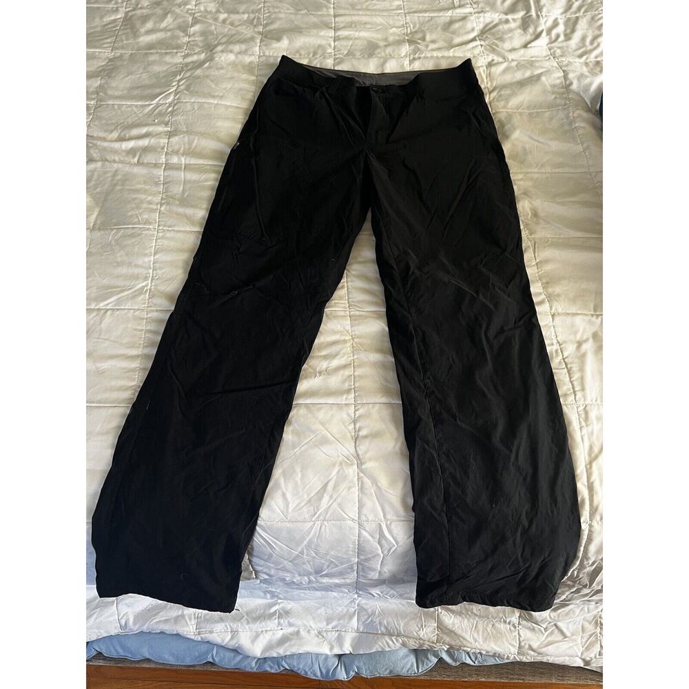 Eddie Bauer Men's Tech Fleece Lined Pants, Black, 34x34